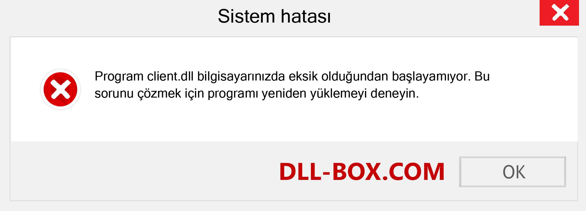 client.dll dosyası eksik mi? Windows 7, 8, 10 için İndirin - Windows'ta client dll Eksik Hatasını Düzeltin, fotoğraflar, resimler